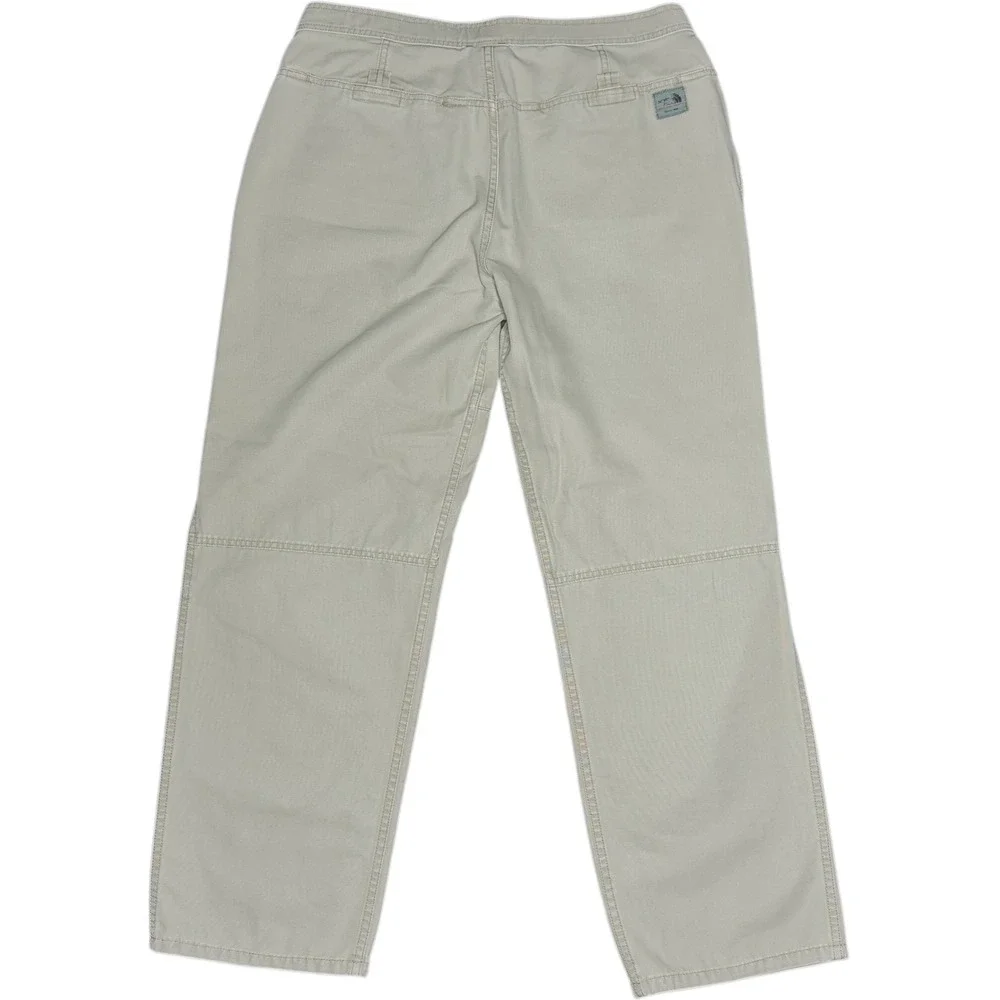 Vintage North Face A5 Series Pants Mens 36x30 Beige Canvas Belted Baggy Wide Y2K